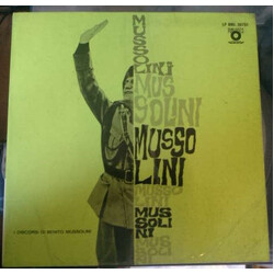 Benito Mussolini I Discorsi Di Benito Mussolini Vinyl LP USED