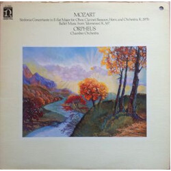 Wolfgang Amadeus Mozart / Orpheus Chamber Orchestra Sinfonia Concertante In E-flat Major For Oboe, Clarinet, Bassoon, Horn And Orchestra, K.297b / Bal