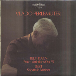 Vlado Perlemuter / Ludwig van Beethoven / Franz Liszt Eroica Variations Op. 35 / Sonata In B Minor Vinyl LP USED