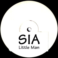 Sia Little Man USED VINYL 12INCH 33 S RPM SINGLE WHITE LABEL