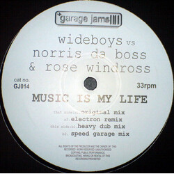 The Wideboys / Norris Windross / Rose Windross Music Is My Life USED VINYL 12INCH 33 S RPM
