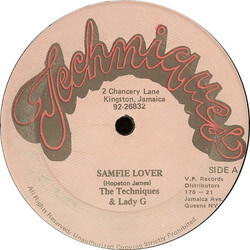 The Techniques / Lady G Samfie Lover Vinyl 12" USED