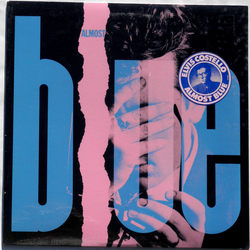 Elvis Costello & The Attractions Almost Blue Vinyl LP USED