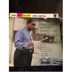 Lionel Hampton And His Orchestra Apollo Hall Concert 1954 Vinyl LP USED