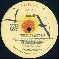 Cheri Murphy's Law Vinyl 12" USED