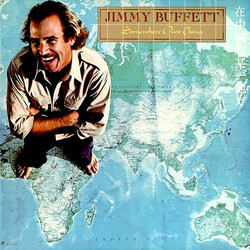 Jimmy Buffett Somewhere Over China Vinyl LP USED