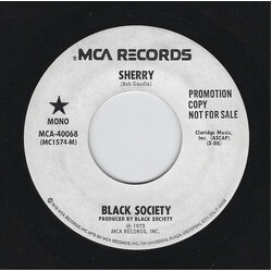 Black Society Sherry USED VINYL 7INCH 45 RPM SINGLE PROMO MONO