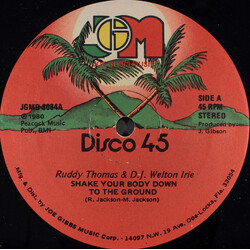 Ruddy Thomas / Welton Irie Shake Your Body Down To The Ground USED VINYL 12INCH 45 RPM