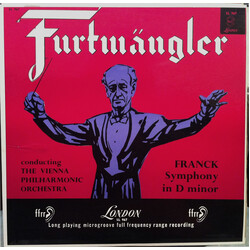 Wilhelm Furtwängler / Wiener Philharmoniker / César Franck Symphony In D Minor Vinyl LP USED