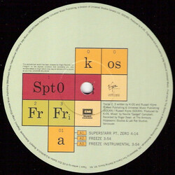K-OS Superstarr / Freeze USED VINYL 12INCH PROMO