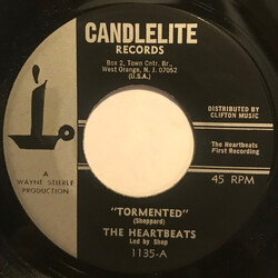 The Heartbeats Tormented / After Everybody's Gone USED VINYL 7INCH 45 RPM