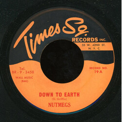 The Nutmegs / Admirations (8) Down To Earth / Coo Coo Cuddle Coo USED VINYL 7INCH 45 RPM