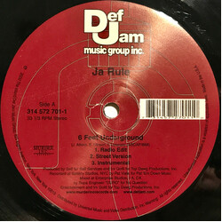 Ja Rule 6 Feet Underground Vinyl 12" USED