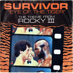 Survivor Eye Of The Tiger (The Theme From Rocky III) USED VINYL 7INCH 45 RPM SINGLE STEREO