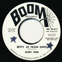 Bobby Hebb Betty Jo From Ohio USED VINYL 7INCH 45 RPM PROMO