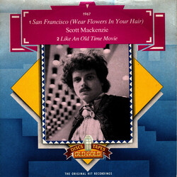 Scott McKenzie San Francisco (Be Sure To Wear Flowers In Your Hair) / Like An Old Time Movie USED VINYL 7INCH 45 RPM SINGLE REISSUE