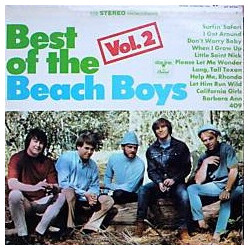 The Beach Boys Best Of The Beach Boys, Vol. 2 Vinyl LP USED