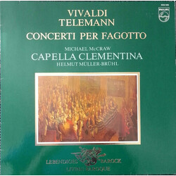 Michael McCraw / Capella Clementina / Helmut Müller-Brühl Concerti Per Fagotto Vinyl LP USED