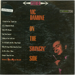 Vic Damone On The Swingin' Side Vinyl LP USED