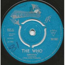 The Who Substitute USED VINYL 7INCH 45 RPM SINGLE REISSUE MONO