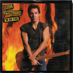 Bruce Springsteen I'm On Fire Vinyl 7" USED