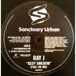 Ray J Keep Sweatin USED VINYL 12INCH PROMO