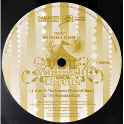 The Midnight Circus The House & Garage EP USED VINYL 12INCH EP 33 S RPM