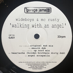 The Wideboys / Rusty (2) Walking With An Angel USED VINYL 12INCH 33 S RPM