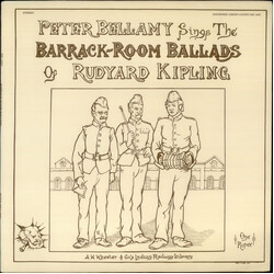 Peter Bellamy The Barrack-Room Ballads Of Rudyard Kipling Vinyl LP USED