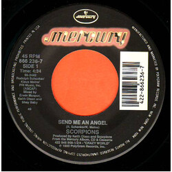 Scorpions Send Me An Angel / Wind Of Change USED VINYL 7INCH 45 RPM SINGLE STEREO