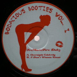 TreMoreFire Dubz Bodacious Booties Vol. 1 USED VINYL 12INCH UNOFFICIAL RELEASE 45 RPM