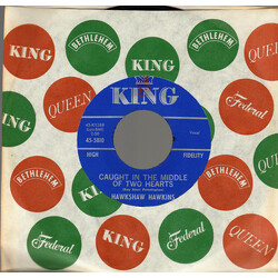 Hawkshaw Hawkins Caught In The Middle Of Two Hearts / If I Ever Get Rich Mom USED VINYL 7INCH SINGLE