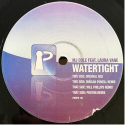 MJ Cole / Laura Vane Watertight USED VINYL 12INCH