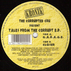 Corrupted Cru Tales From The Corrupt E.P. USED VINYL 12INCH EP