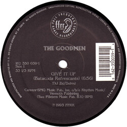 The Good Men Give It Up VINYL 12" USED