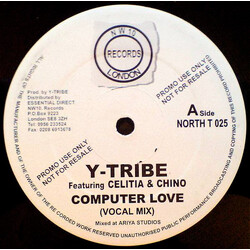 Y-Tribe / Celetia / Chino (2) Computer Love USED VINYL 12INCH PROMO