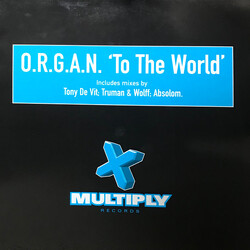 O.R.G.A.N. To The World USED VINYL 12INCH 33 S RPM