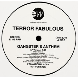 Terror Fabulous Gangster's Anthem Vinyl 12" USED