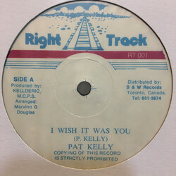 Pat Kelly I Wish It Was You / Hey Girl USED VINYL 12INCH