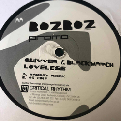 Quivver / Blackwatch Loveless Vinyl 12" USED