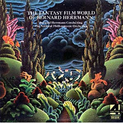 Bernard Herrmann / National Philharmonic Orchestra The Fantasy Film World Of Bernard Herrmann Vinyl LP USED
