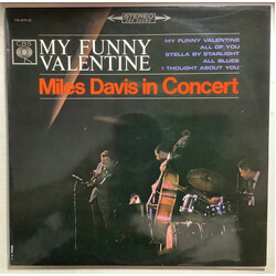 Miles Davis My Funny Valentine - Miles Davis In Concert Vinyl LP USED