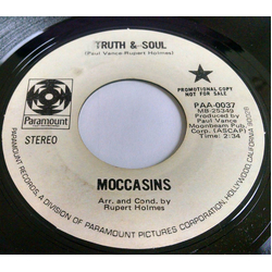 Moccasins Truth & Soul Vinyl 7" USED