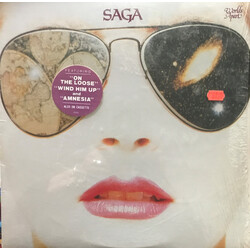Saga (3) Worlds Apart Vinyl LP USED