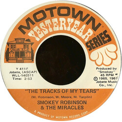 The Miracles The Tracks Of My Tears / Ooo Baby Baby USED VINYL 7INCH 45 RPM