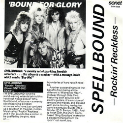 Spellbound (4) Rockin' Reckless USED VINYL 7INCH 45 RPM SINGLE