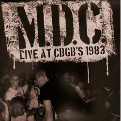 MDC (2) Live At CBGB's 1983 Vinyl LP USED