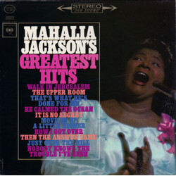 Mahalia Jackson Mahalia Jackson's Greatest Hits Vinyl LP USED