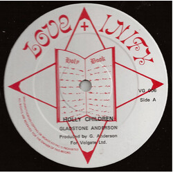 Gladstone Anderson Holly Children USED VINYL 12INCH 45 RPM SINGLE