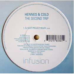 Hennes & Cold The Second Trip USED VINYL 12INCH 45 RPM 33 S RPM